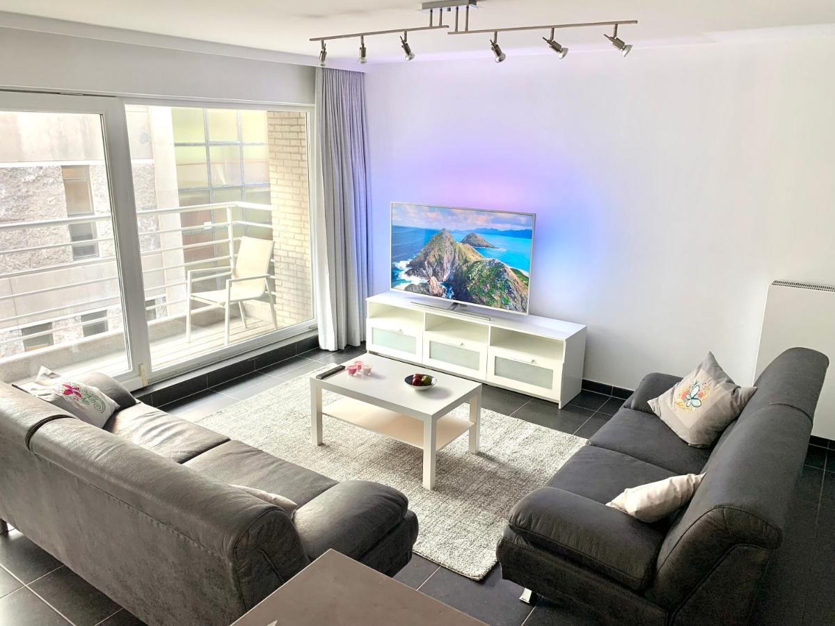 Vakantieappartement Emiel Centrum Oostende Met Garage Kültér fotó
